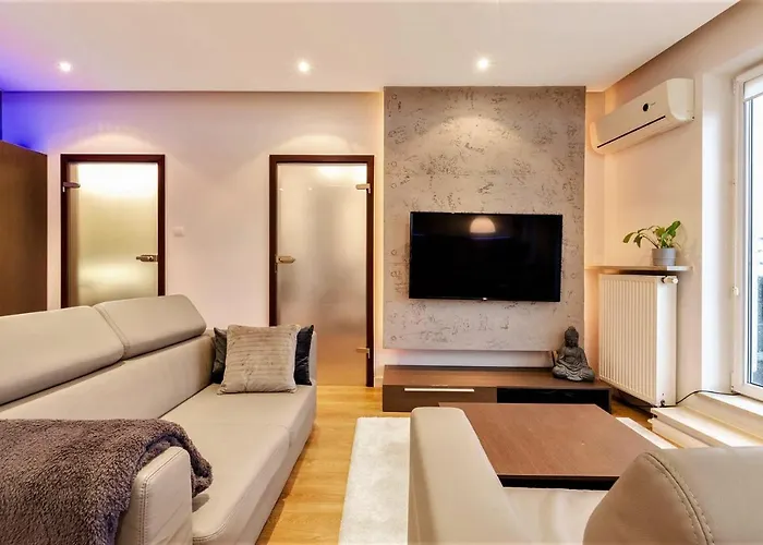 Lejlighed Lupoapartments Krolewska Z Klimatyzacja Penthouse Mandoria Parking Dostep Na Kod Łódź