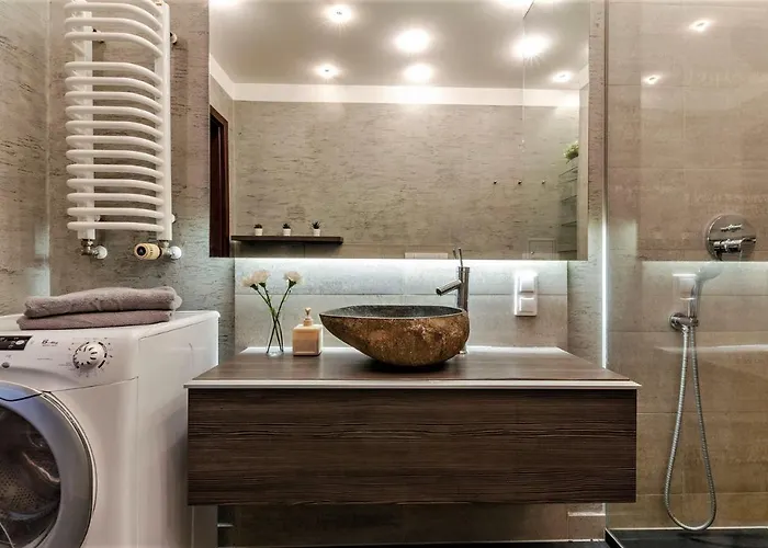 Lupoapartments Krolewska Z Klimatyzacja Penthouse Mandoria Parking Dostep Na Kod Lejlighed Łódź