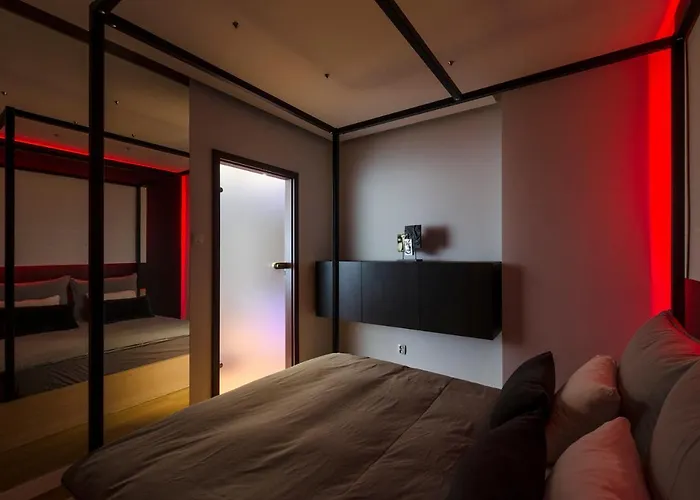 Lupoapartments Krolewska Z Klimatyzacja Penthouse Mandoria Parking Dostep Na Kod * Łódź