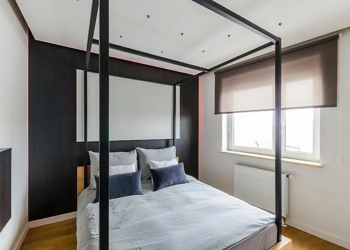 Lupoapartments Krolewska Z Klimatyzacja Penthouse Mandoria Parking Dostep Na Kod Łódź